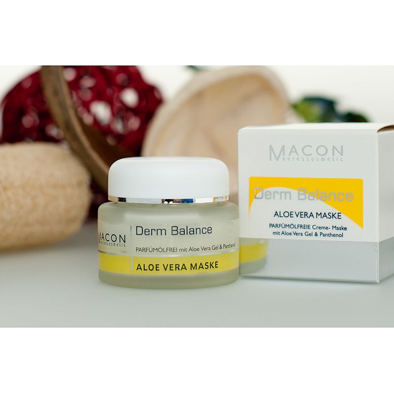 Krémová maska s Aloe vera
